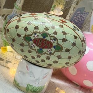 Faberge tin egg